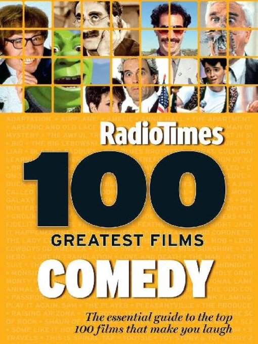 Cover image for 100 Greatest Comedy Movies by Radio Times: 100 Greatest Comedy Movies by Radio Times
